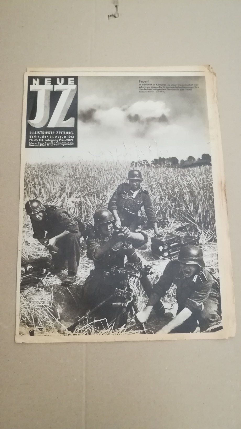 Magazine Allemand NEUE JZ | Militaria Normandie